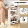COSTWAY Nischenwagen 20cm breit, 4 Etagen Küchenwagen, Produktbild-Vorschau 5