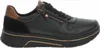 A side view of a black sneaker with bronze accents. Anteprima dell’immagine prodotto
