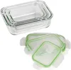 GOURMETmaxx Glas Frischhaltedosen Klick-it 4er Set geeignet Produktbild-Vorschau 13