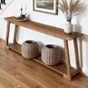 Konsolentisch, 160 cm Eingangstisch, 2-stufiger Sofatisch, Produktbild-Vorschau 7