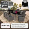 TecTake 403084, Šedá, 8 sedadlo/sedadel, Dospělí a děti, Náhled obrázku produktu 8