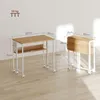 HOMCOM Biurko składane małe 63 cm Biurko składane z kółkami Podgląd zdjęcia produktu 6