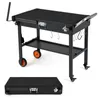 KOMFOTTEU Grillwagen Outdoor 82 x 46 cm, klappbarer Produktbild-Vorschau 1