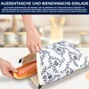 Bienenwachs Brotbeutel wiederverwendbar, nachhaltiger Brot Produktbild-Vorschau 2