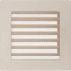 Coperchio di ventilazione 17x17 crema con tende Anteprima dell’immagine prodotto 3