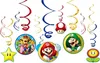 Super Mario 12 Swirl Girlanden Anteprima dell’immagine prodotto 1
