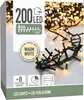 Catena luminosa a LED da 200 luci Cluster Batteria Timer Anteprima dell’immagine prodotto 2