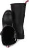 A pair of black Hunter Play Tall Boots are shown against a white background. One boot is upright, and the other is lying on its side, revealing the interior. Produktbild-Vorschau