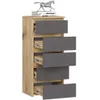 Kommode AKORD CL5 Eiche Artisan 40 cm 5 Schubladen Front Produktbild-Vorschau 2