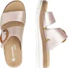 Mule femme D0Q51-82 blanche de REMONTE en cuir de la taille Voir les images du produit 15