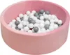 Detský suchý bazén s loptičkami New Baby pink Náhľad obrázku produktu 1