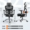 (Pro-Version) Ergonomischer Bürostuhl mit Fußstütze, Produktbild-Vorschau 4