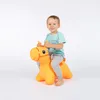 Hoppimals Höpftier orange Pferd mit Pumpe Hüpfpferd Produktbild-Vorschau 5