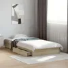 A bedroom scene with a bed and abstract art on the wall. Produktbild-Vorschau
