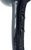 A close-up shot of the handle of a black hairdryer, showing three control buttons. Anteprima dell’immagine prodotto