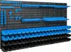76 stohovacích boxov Nástenná polica z plastu 154 x 78 cm Náhľad obrázku produktu 2