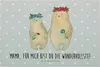 Mr. & Mrs. Panda Frühstücksbrett Bären mit Blumenkranz - Produktbild-Vorschau 1