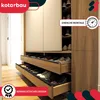 KOTARBAU® Möbelgriff Schrankgriffe 800 mm Schwarz Matt ZnAl Produktbild-Vorschau 2