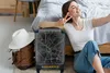 MuchoWow® Koffer Handgepäck Trolley Rollkoffer Kleine Produktbild-Vorschau 2