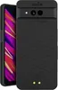 A black smartphone with a textured back and a camera bump is shown. Náhled obrázku produktu