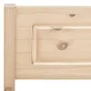vidaXL Lit en bois massif de pin 180x200 cm Voir les images du produit 3
