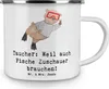 Mr. & Mrs. Panda Pott Tauchen Zuschauer - Weiß - Geschenk, Produktbild-Vorschau 3