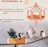PawHut Vogelhaus Vogelvilla Futterhaus Vogelhäuschen mit Produktbild-Vorschau 6