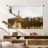MuchoWow® Wandteppich Wandbehang Damhirsch - Wald - Herde - Produktbild-Vorschau 6