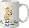 Mr. & Mrs. Panda Kaffeetasse Sängerin Herz - Weiß - Produktbild-Vorschau 1