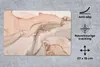 MuchoWow® Mauspad Mousepad Marmor - Rosa - Rosa 27x18 cm - Produktbild-Vorschau 2