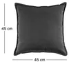 JACK by Mistral 2er Set 45x45cm Kissenhülle Kissenbezug Produktbild-Vorschau 7