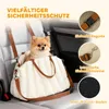 Hundetasche Hundetragetasche für Hunde unter 5 kg, 2 Gurte, Produktbild-Vorschau 4