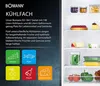 BOM KG 184 Kühlkombi sw Inox Produktbild-Vorschau 16