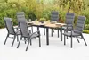 Merxx Gartenmöbel Set Siros 13tlg., 6 Sessel verstellbar Produktbild-Vorschau 1