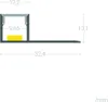 Aluminiumprofil Integrierung in Gips/Pladur für LED Produktbild-Vorschau 2