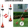 Akku Rasentrimmer, Handgeführte Rasenmäher mit 2 Akkus und Produktbild-Vorschau 3