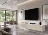 TV-Lowboard Fernsehschrank SIMPLY DUO HÄNGEND Weiß Produktbild-Vorschau 2