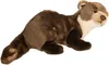 A plush toy of a pine marten on a white background. Produktbild-Vorschau