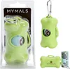 Distributeur de sacs à crottes MYMALS, vert + 15 sacs Voir les images du produit 1