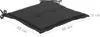 vidaXL Coussin pour chaise de jardin 2 pcs. noir 50x50x3 cm Voir les images du produit 13