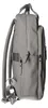 Rucksack BKR-505 Grau aus glattem Kunstleder 33x40x10 cm Produktbild-Vorschau 5