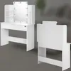 Tavolino LUCIA con illuminazione 108x40x140cm, bianco Anteprima dell’immagine prodotto 13
