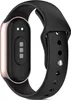 The back of a black smart band with rose gold accents. Produktbild-Vorschau
