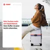 Flexot® Koffergurt mit Zahlenschloss - Kofferband, Bänder Produktbild-Vorschau 4