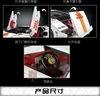 Collage of images showing features of a toy sports car model. Podgląd zdjęcia produktu