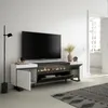 TV-Schrank, Lowboard, 200x35x57cm, Für TV-Geräte bis zu Produktbild-Vorschau 3