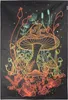 PSYWORK Schwarzlicht Stoffposter Neon Magic Mushroom Produktbild-Vorschau 1