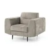 BEAUTYSOFA | Couchgarnitur VENEZIA Chenillestoff Beige – Produktbild-Vorschau 14