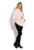 PeeKaBoo Damen-Poncho Wonthon Puderrosa Universal Produktbild-Vorschau 3