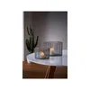 Philippi Oslo Windlicht S Stahl, pulverbeschichtet, Glas Produktbild-Vorschau 3